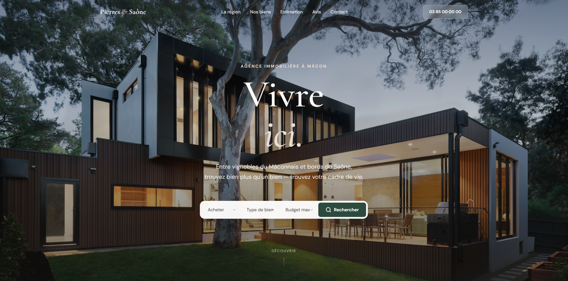 Aperçu projet cabinet